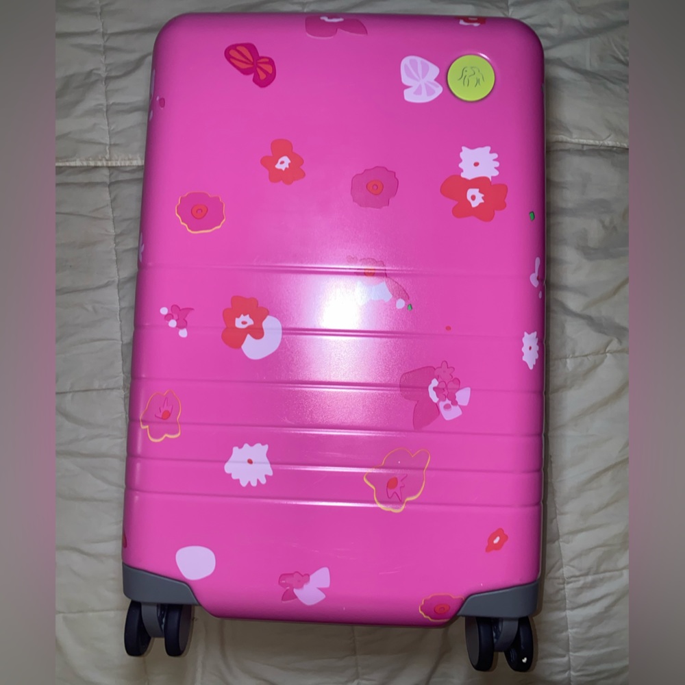 Monos x Drunk Elephant Carry On Suitcase